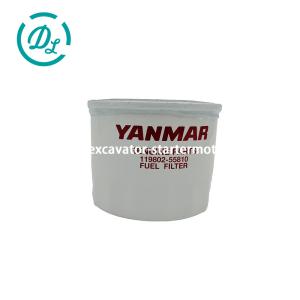 Wholesale 119802-55810 119802-55801 Fuel Filter Replaces Yanmar Engine 4TNV88 from china suppliers