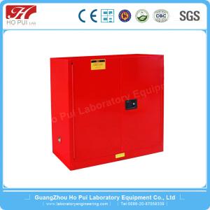 Wholesale 350 LBS Steel Vertical Flammable Safety Cabinet For Harmful Gas Storage from china suppliers