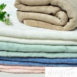 AZO Free 100% Cotton Bath Towels Dry Fast All Ages OEM / ODM Available