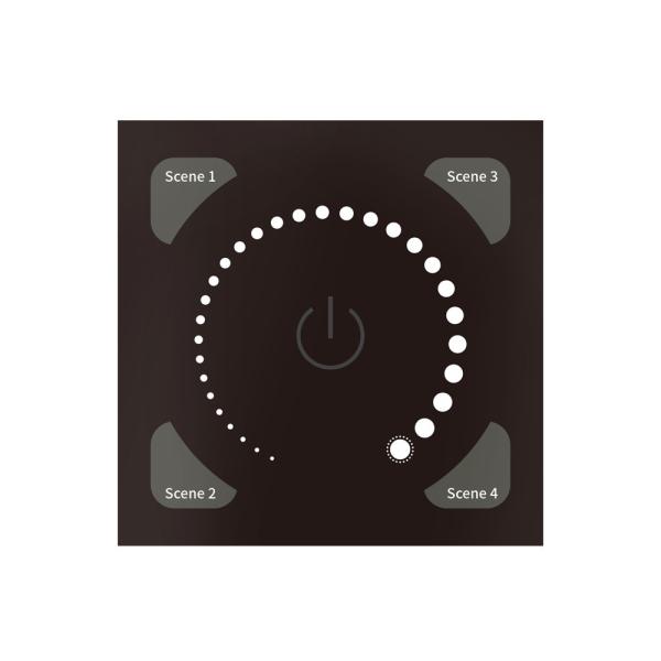 Safety Voltage 12 VDC Commercial Light Control Switch DALI Capacitive Touch