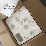 Hot custom wedding decoration centerpieces long stem 7 arms crystal candle