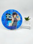 Silk Screen Acrylic Figure Anime With Stainless Steel Stents ODM Available