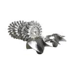 Stainless Steel Runner Material Pelton Hydro Turbine for 2150kW Capacity and