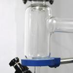 Transparent Lab Glass Reactor , Jacketed Glass Reactor Explosion Proof High