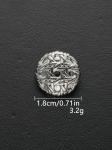 Custom Sewing Dome Retro Uniform Suit Buttons Shank Metal Button For Clothing