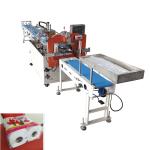Xinyun PLC Toilet Paper Production Line Multi Rolls Pleating paper 18KW