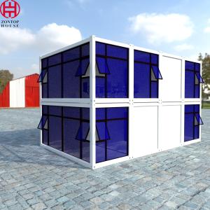 Wholesale Zonop Modern Luxury Storage Glass Detachable 2 Room Prefabricated 20 Ft 40 Ft Bolt Modular Home Container Prefab Hous from china suppliers