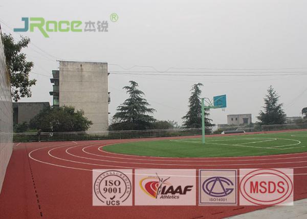 Quality 400 Meter Standard Polyurethane Track Surface Non Poisonous For Athletics for sale