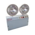 2W Ni-Cd Battery Twin Spot LED Emergency Lights Rechargeable With Steel Casing