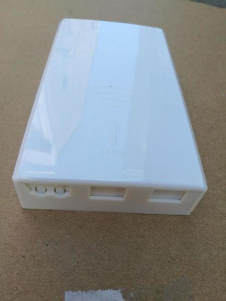 2 Port Information Fiber Optic Faceplate Ftth Series Outlets Simplex Automatic