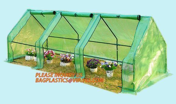 Polycarbonate strong garden greenhouse double-door green house,NEW WALK IN