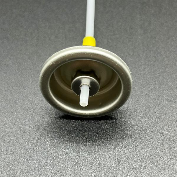 One Inch Metered Valve Aerosol With L Shape Actuator Air Freshener Control Valve