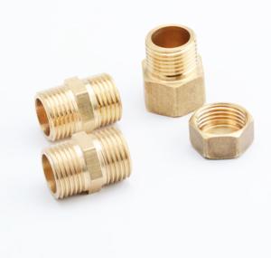 Wholesale Brass Bronze Metal CNC Threading Cutting Turning Parts 3 Axis 4 Axis 5 Axis from china suppliers