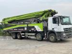 2019 Zoomlion 56m Concrete Pump Truck on Mercedes-Benz Chassis with 1400mm