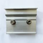 Aluminum PV Module Clamps Weatherproof PV Panel Clamps Screw/Bolt Installation