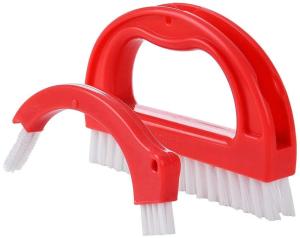 Wholesale 2.1in Red Joint Tile Scrub Brush ‎3.5inch Flat Shape Grout Cleaning from china suppliers