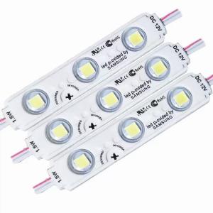 Wholesale Korea Samsung 12V Modulo 3 LEDs 5054 5050 2835 Injection LED Module With Lens from china suppliers