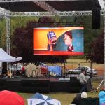 Outdoor Indoor Capacitive Stage Event Rental Moving LED Screen Portable