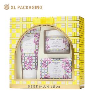 Wholesale Custom Luxury Gift Box Packaging With Window Custom Printed For Cosmetic Skincare Sets from china suppliers