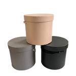 High quality round cardboard boxes recyclable flower box for roses packaging