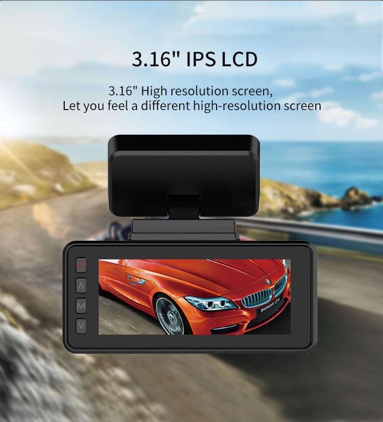3 Channel 4K Dash Camera 64gb Wifi Night Vision Car Camera Recorder