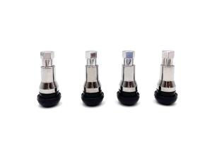 Wholesale TR413C TR413AC Snap In Tire Valve Stem With Chrome Sleeve EPDM And Aluminum from china suppliers