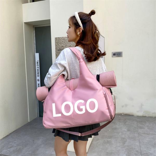 Customized Portable Yoga Mat Carrying Workout Gear Shoulder Travel Yoga Gym Bag