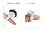 Eyelash Makeup Tattoo Plastic Cup Glue Ink Extension Holder Finger Ring For