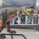 Sunproof Fiberglass Animatronic T Rex Theme Park Dinosaurs Customized