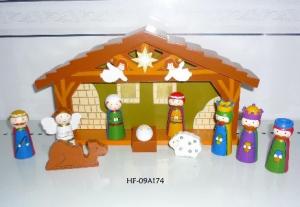 Wholesale Holiday & Christmas gifts, decorations, hot sale wooden nativity sets, promotional gifts from china suppliers