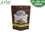 1.5oz Doypack Snack Packing Zipper Pouch Chocolate Bar With Nuts Dried Fruits