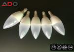 8W LED Candle Bulb Light / Energy Saving Indoor Spotlight Chandelier