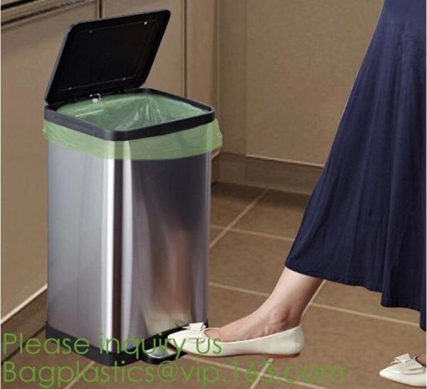 Eco friendly Compostable Waste Bags 100% Biodegradable Garbage Bags Made From