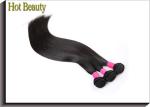 Grade 6A Virgin Hair Extensions SIly Straight For Women / Brazilian Human Hair
