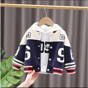 China Breathable Cotton Boys Baseball Jacket	Boys Sports Wear For Age 0-15 on sale