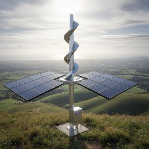 Innovative Hybrid Solar And Wind Power Generation Equipment Designed To Maximize Energy Harvest And Minimize Maintenance