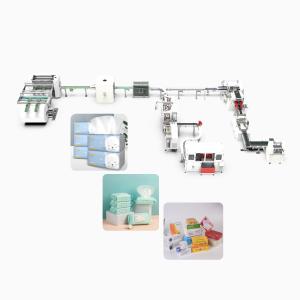 Wholesale Tissue Paper Making Machine Fully Automatic Four Production Line Air Supply 0.5-0.8 Mpa from china suppliers