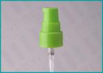 All Plastic Green 20/410 Treatment Pump No Spill For Cosmetic Lotion Bottle