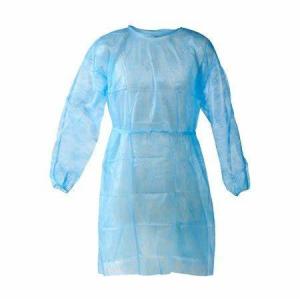 Wholesale CPE Disposable Safety Gowns , Disposable Sterile Gowns Soft Hand Feeling from china suppliers