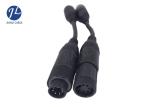 Water Resistant Shielded Reverse Camera Cable With 4 Din Female To 6 Din Female