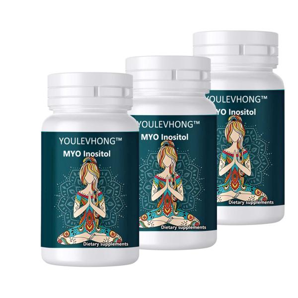 120 Count USA Made Effective Myo Inositol Supplement Capsules For Daily Well