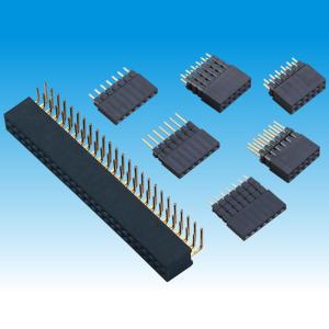 Wholesale 2.54 mm H 8.5 Dual Row Female Header Connector Right Angle Type from china suppliers