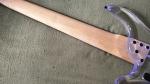 7 Strings Bass Guitar Limited Edition Clear Acrylic Body Rosewood fingerboard