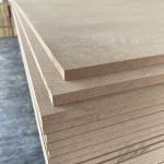 1220x2440mm MDF Wood Board Heat Resistant E1 Glue For Construction
