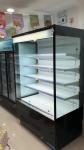 960mm Slimline Multideck Fridge Glass Door Fridge Freezer Air Cooling 500L