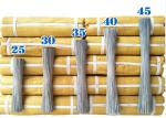 Galvanized Straight Tie 450mm Steel Binding Wire Construction Work