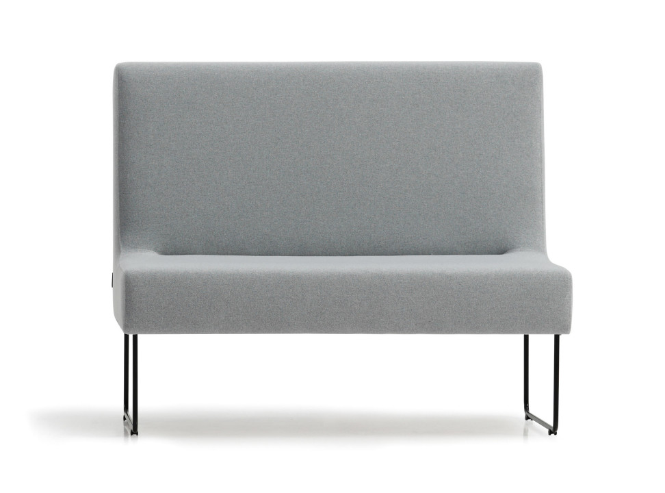 Hotel Coffee Shop Card Seat High Back Modern Sectional Sofa