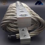 Aluminum Wire Rope Isolator For Camera Machinery Energy Parts Compressor