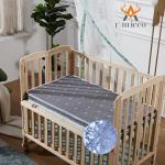 Anti-Bacterial Washable Crib Mattress POE Baby Mattress Play Mat