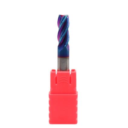 10mm Dia 10*25*10*75-4F Flat End Mill TiAISiNX Square End Mill For Steel & Cast